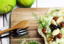 Finocchi nel cestino di parmigiano