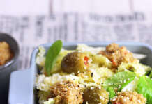 Insalata di verza in crema di olive