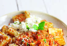 pasta al ragù di fagioli