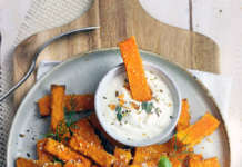 Bastoncini di zucca al forno