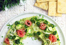 Ghirlanda antipasto di avocado