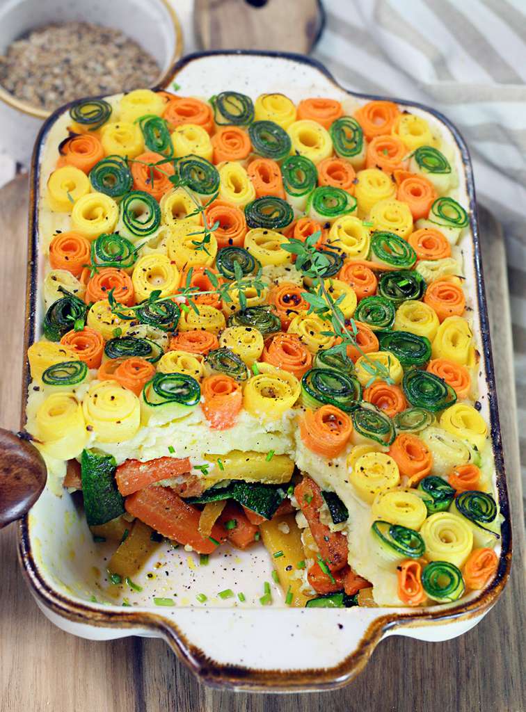 Pasticcio di carote e patate