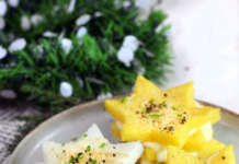 Millefoglie di polenta a stella