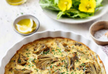clafoutis di carciofi