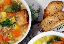 Minestrone veloce senza glutine
