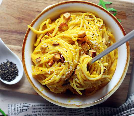 Finta carbonara senza uova