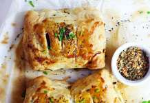 mini strudel di verdura