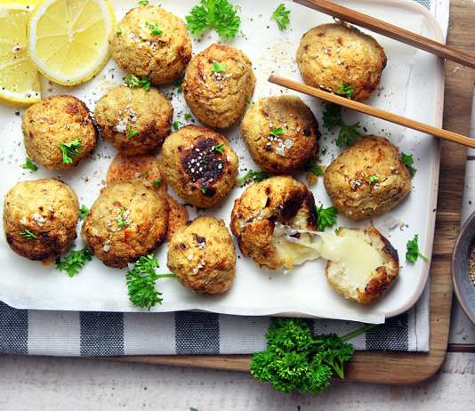 Polpette filanti di cavolfiore