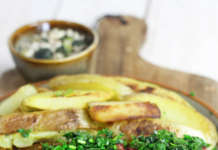 Bistecca vegan di fagioli alle erbe