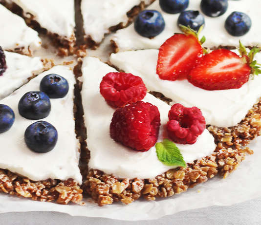 Croccante veloce con yogurt