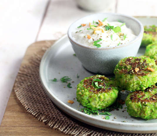 polpette vegan di piselli