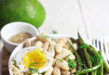 Riso con fagioli e fagiolini