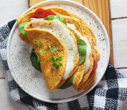 Crepes lenticchie rosse