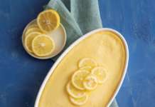 flan al limone