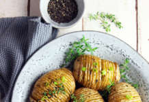 Patate hasselback
