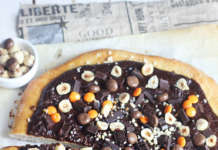 pizza al cioccolato