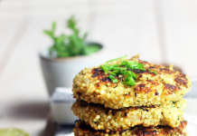 Burger vegan di miglio