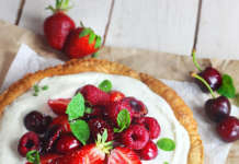 crostata vegan al burro di cocco