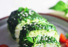 Mozzarella in crosta di erbe