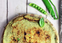 Pane indiano con piselli