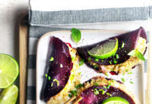 Ravioli di barbabietola ripieni