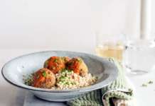 sorgo con polpette