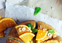 Torta arance e nocciole