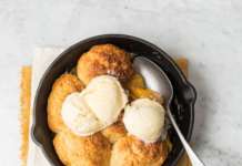 cobbler di pesche