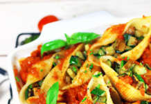 Conchiglioni con ragù di zucchine