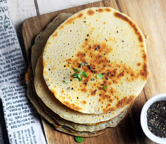 Crepes al latte senza uova, senza glutine