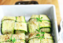 Fagottini vegan di zucchine