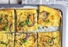 Farinata di ceci e cipolle