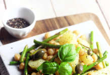 Contorno di ceci e patate