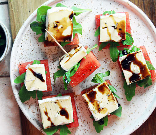 Antipasto anguria brie
