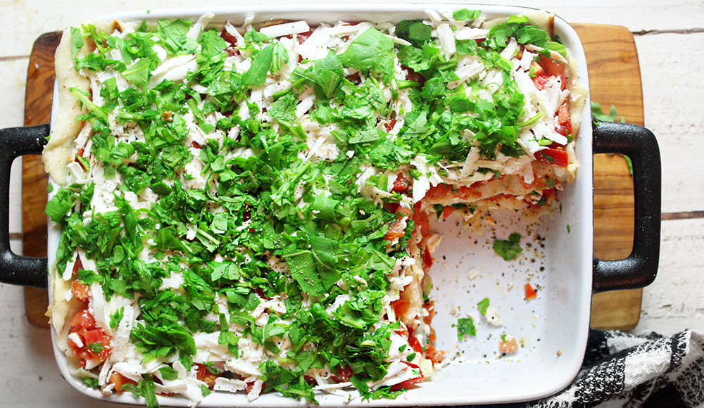 Lasagne fredde di pane carasau