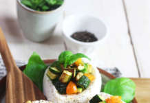 Mozzarelle ripiene di zucchine