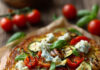 Pizza di melanzane senza glutine