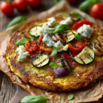 Pizza di melanzane senza glutine