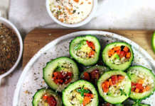 Sushi di cetriolo, vegan e veloce