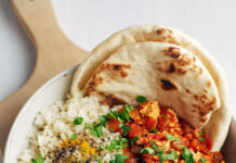 Tofu strapazzato al pomodoro