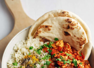 Tofu strapazzato al pomodoro