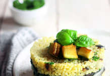 Tortino miglio e melanzane