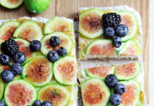 Cheesecake di fichi con ingredienti naturali