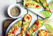 Friggitelli ripieni di cous cous