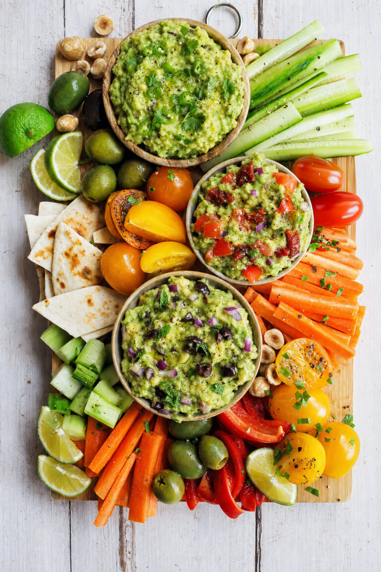 guacamole-3-varianti Guacamole board - 3 varianti