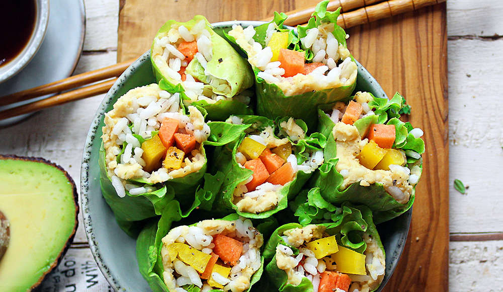 Involtini di insalata