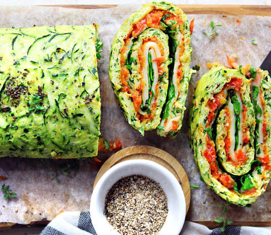 Rotolo di zucchine senza glutine