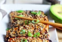 Feta arrosto al sesamo