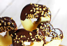 Mela stecco al cioccolato