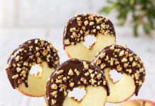 Mele stecco al cioccolato